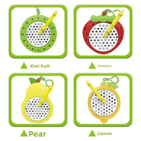 Creative little animal fruit magnetic stickers product image 4