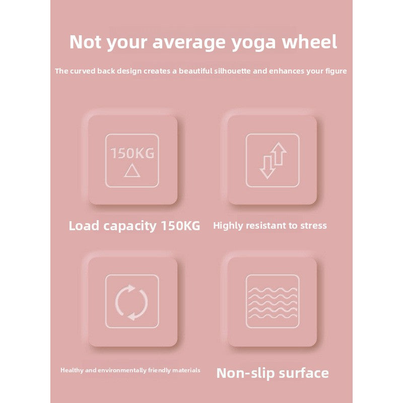 Yoga Wheel Back Stretcher Exercise Equipment