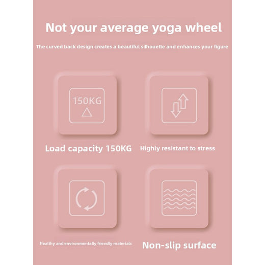 Yoga Wheel Back Stretcher Exercise Equipment