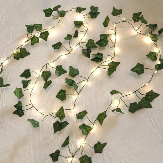 Solar Copper Wire Vine String Lights