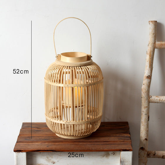 Bamboo-woven hand-held lantern Decor product image 6