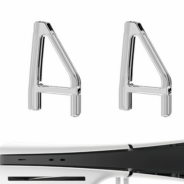 Plastic game console stand
