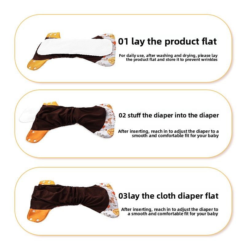Three-layer ultra-fine fiber baby diaper pad