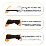 Three-layer ultra-fine fiber baby diaper pad
