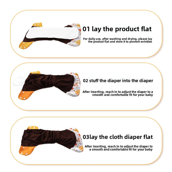 Three-layer ultra-fine fiber baby diaper pad product image 3