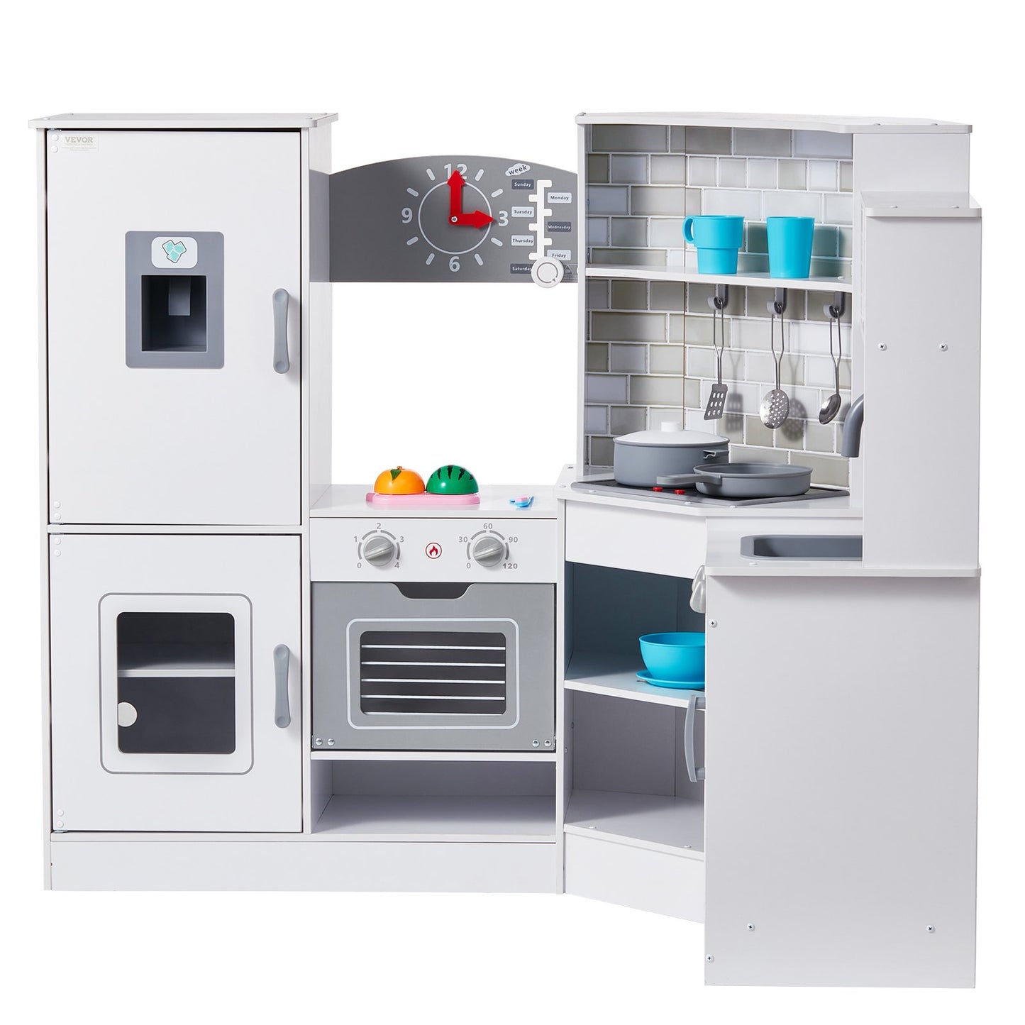 VEVOR Kids Kitchen Playset Cooking Toy