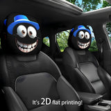 Car headrest cover