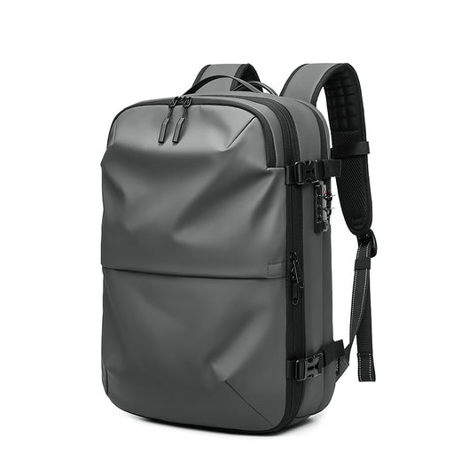 Men's Large Capacity Water-Resistant Vacuum Compression Travel Backpack