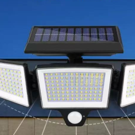 Solar Powered Outdoor Light with Motion Sensor and Remote Control light-outdoor-pond-lighting product image 2