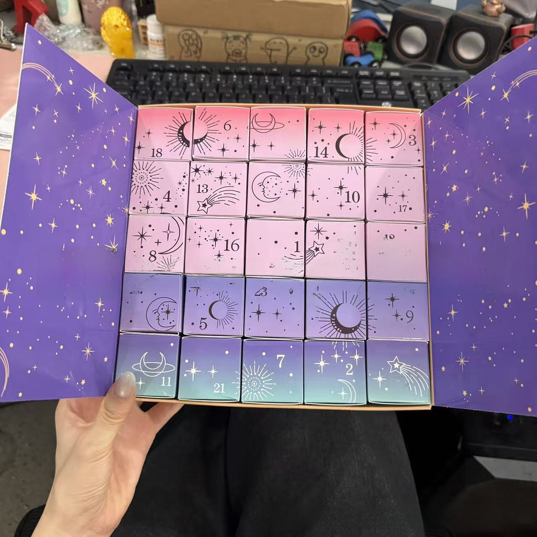 DIY Wool Craft Advent Calendar 2025 Christmas Countdown Gift