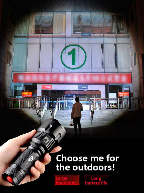 Rechargeable LED Flashlight Outdoor Lighting & Tools product image 1