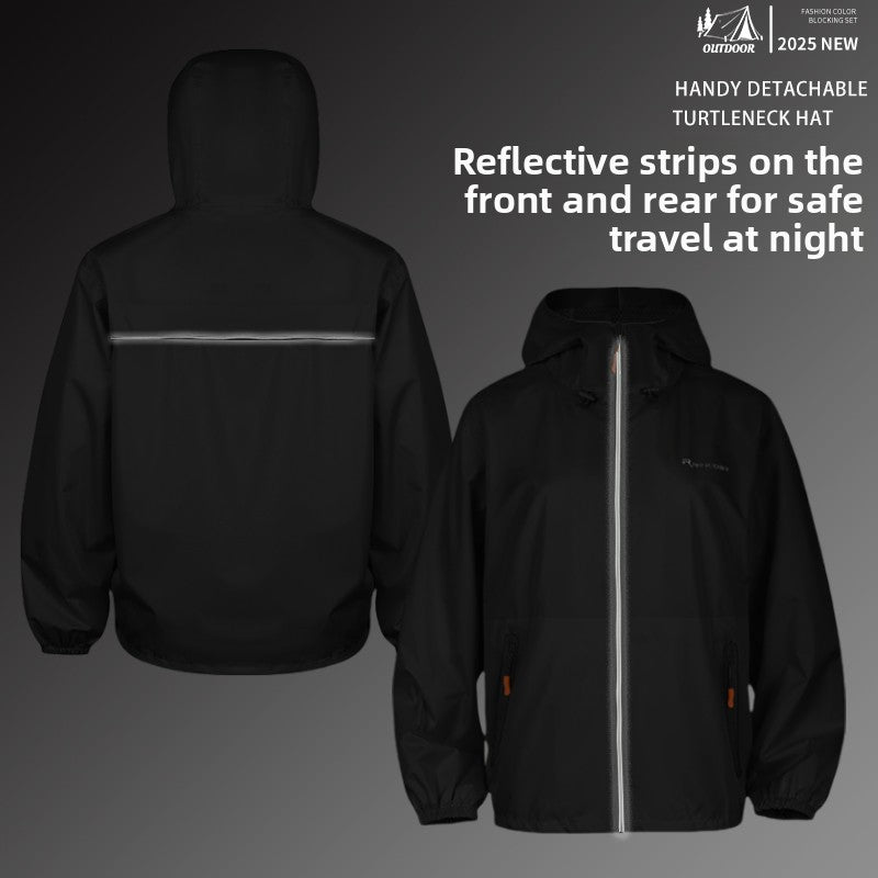 Ultra-Thin Waterproof Raincoat Set with Full Body Protection