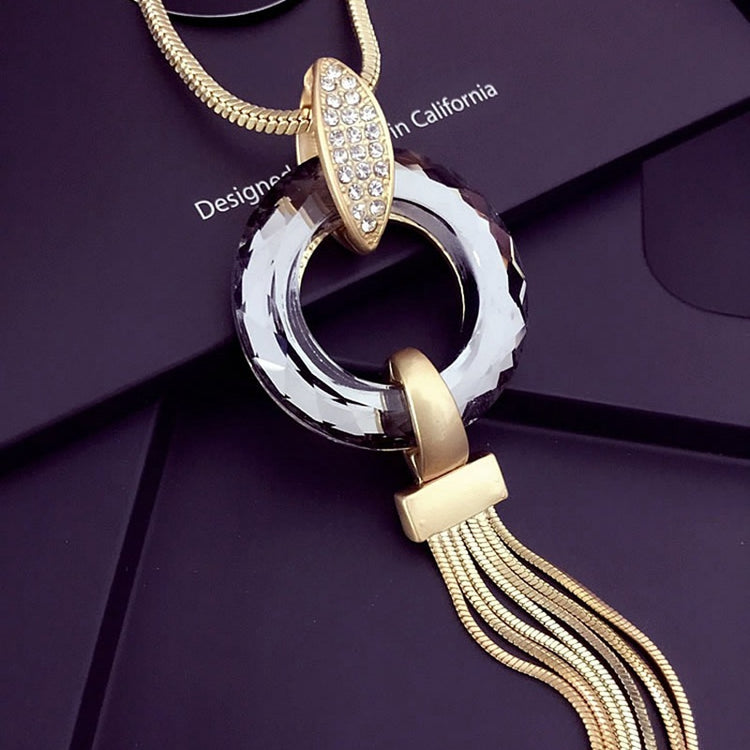 Long Necklace, Sweater Necklace, Accessory Necklace - Image 1