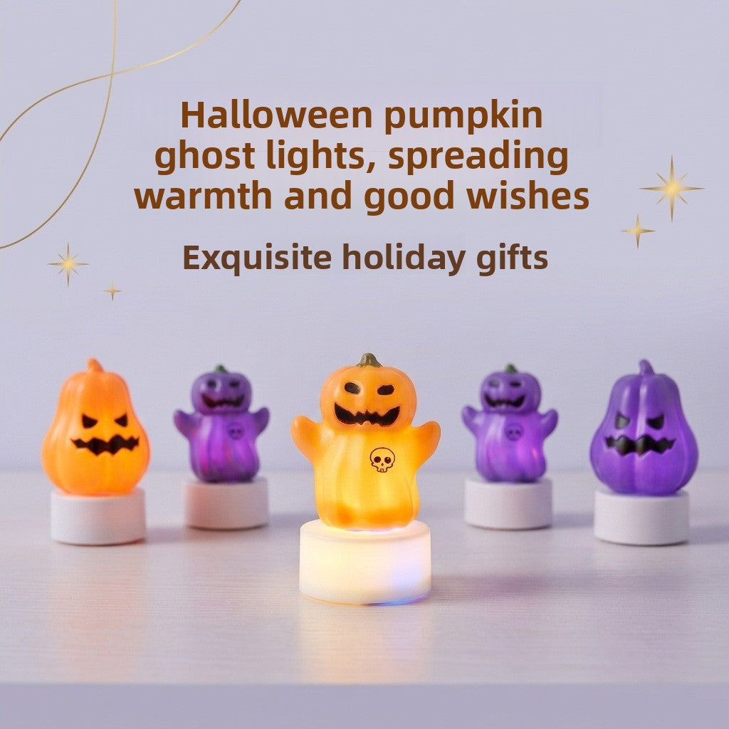 Halloween Electronic Pumpkin Ghost Light Decorations