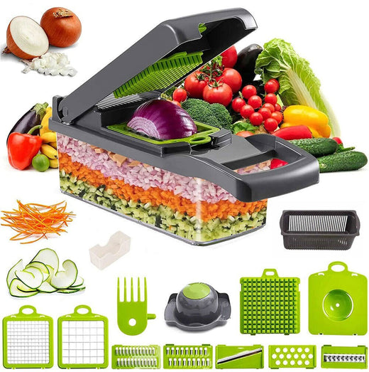 15-in-1 vegetable chopper kitchen gadget