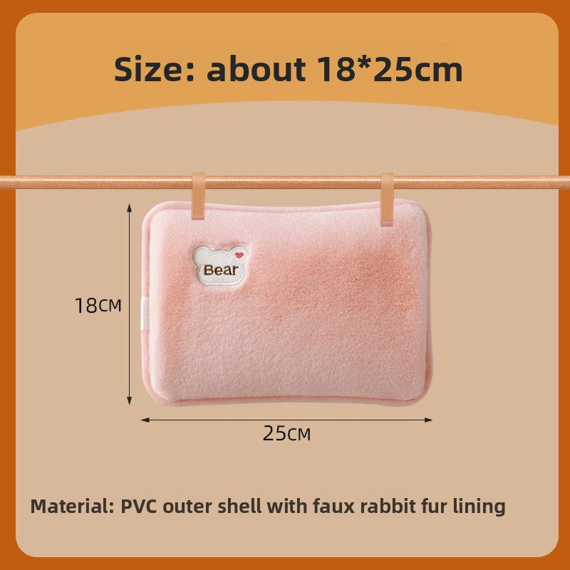 Rechargeable Plush Hot Water Bottle
