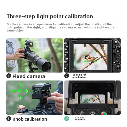 Mingjiang Light Point Sight for Telephoto Lens Focus