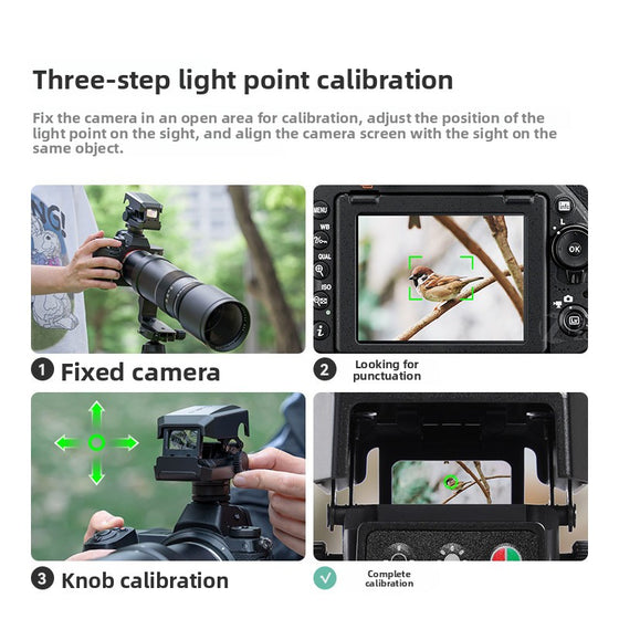 Mingjiang Light Point Sight for Telephoto Lens Focus Phone Accessories product image 2