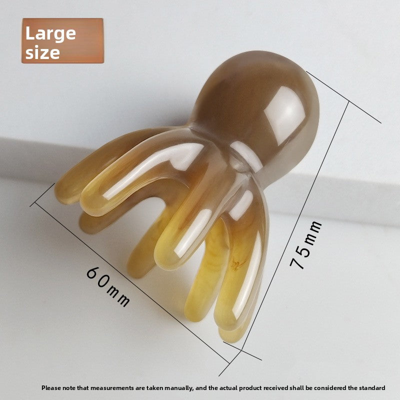 Resin Octopus Head Massage Comb Health & Wellness product image 5