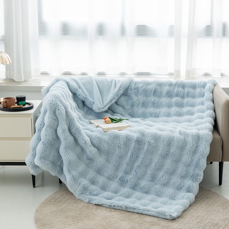 Flannel Coral Fleece Blanket