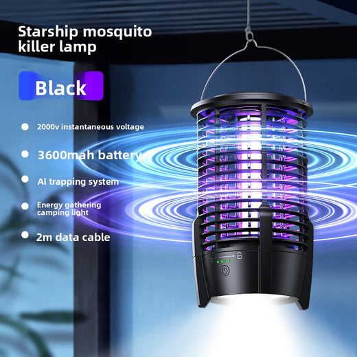 Solar Rechargeable Mosquito Killer Lamp