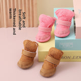 Winter Pet Dog Shoes Cotton Paw Protectors