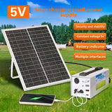 Solar Charger with Power Storage USB Portable