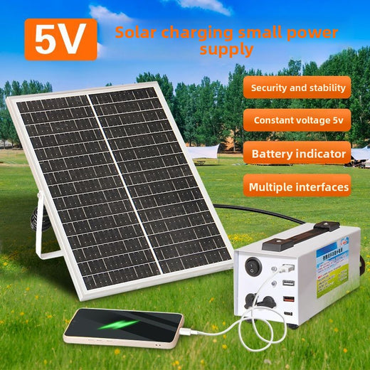 Solar Charger with Power Storage USB Portable