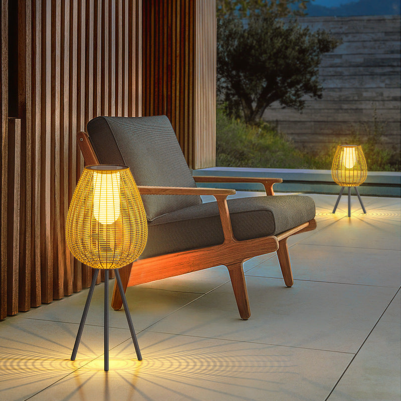 Solar Powered Outdoor Floor Lamp