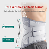 Medical Lumbar Support Belt with Heating Pad