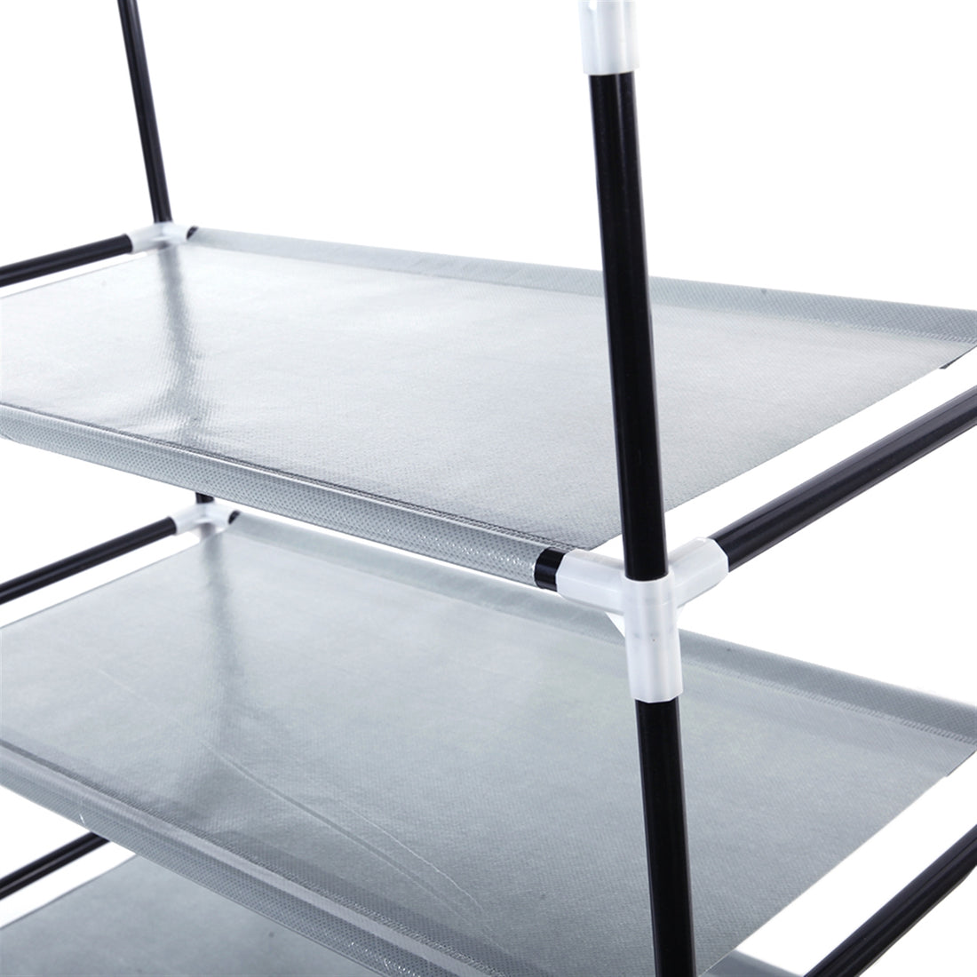 10 Tier Narrow Shoe Rack With Cover