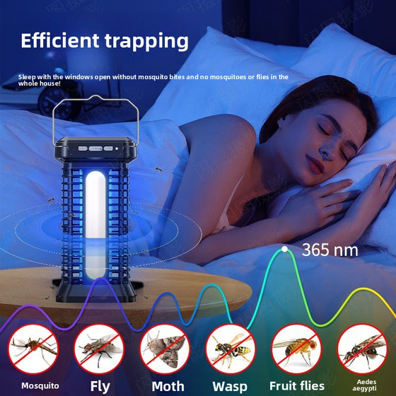 Solar Rechargeable Electric Mosquito Killer Lamp Pest & Animal Control product image 4