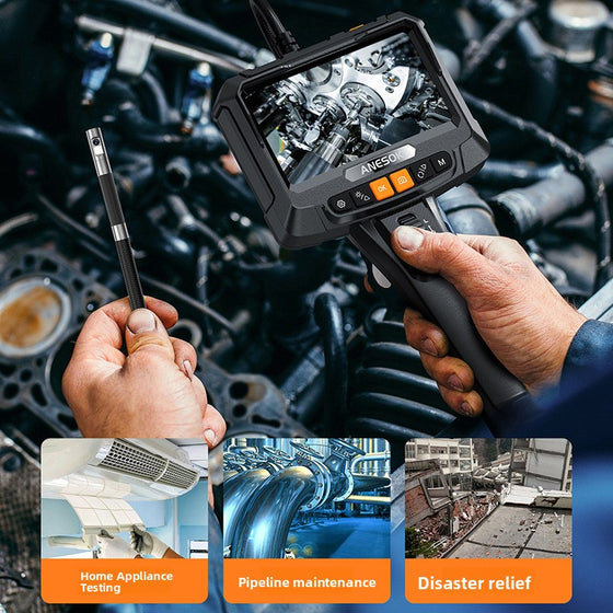 Dual-Lens Waterproof Inspection Probe with HD Display Action Cameras product image 5