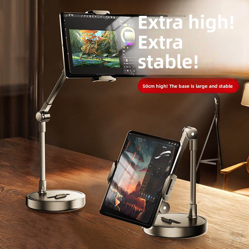 Adjustable Desktop Tablet Phone Stand with Holder for Live Streaming