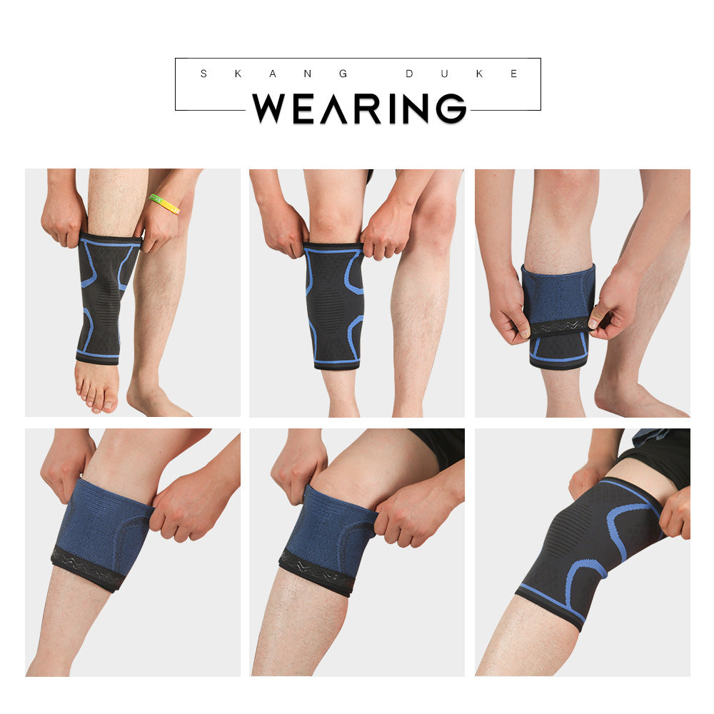 Knitted Nylon Sports Knee Pads