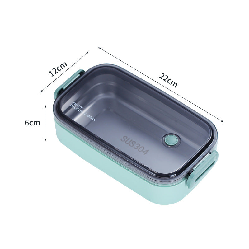 304 Stainless Steel Large Capacity Microwave Safe Lunch Box Insulated Food Container