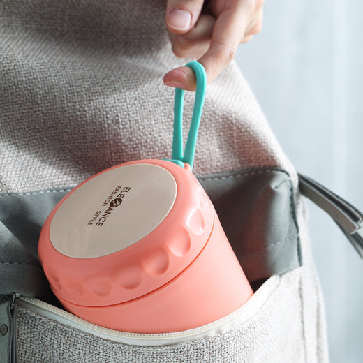 Insulated Soup Cup with Carry Cord