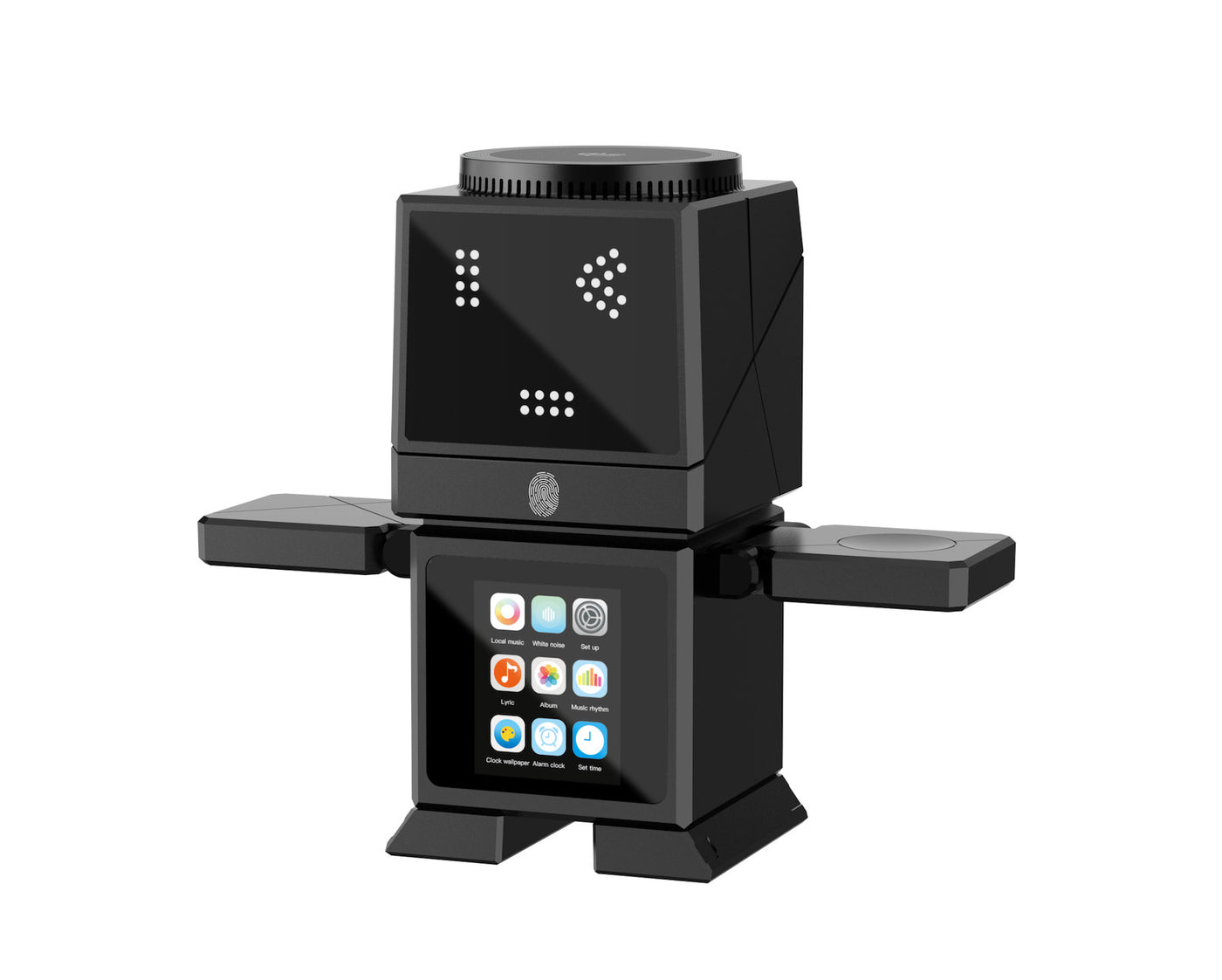 Wireless Charging Phone Holder with Speaker