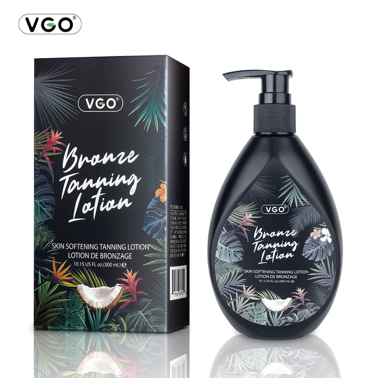Bronze tanning lotion packaging