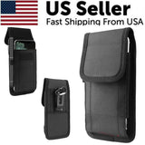 Phone holster clip rotated horizontally