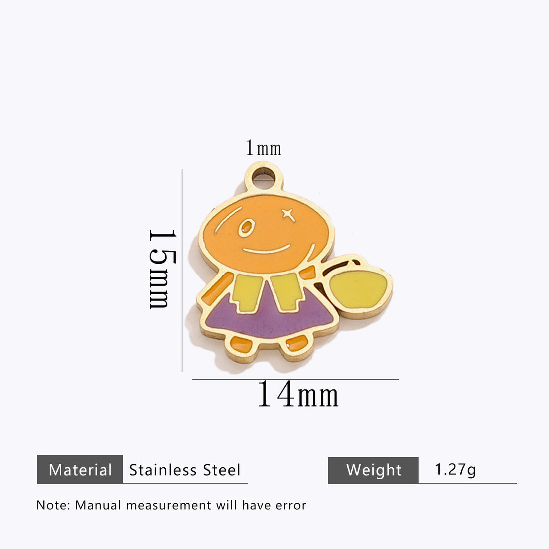 Halloween Stainless Steel Pendant