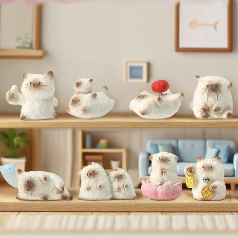 Creative Cute Pet Cat Statuette