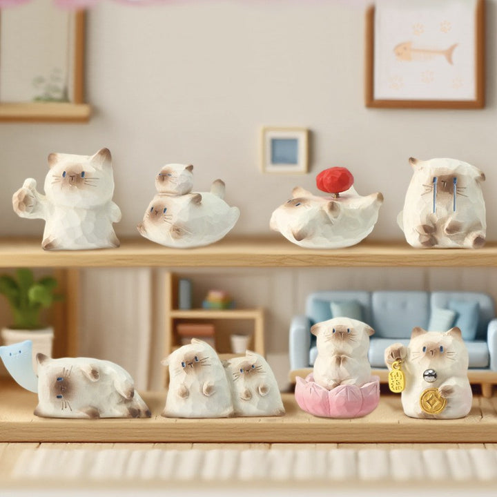 Creative Cute Pet Cat Statuette