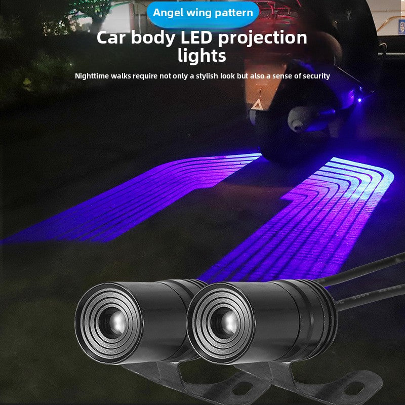 Motorcycle lamp refitting chassis lamp projection lamp decorative lights accessories