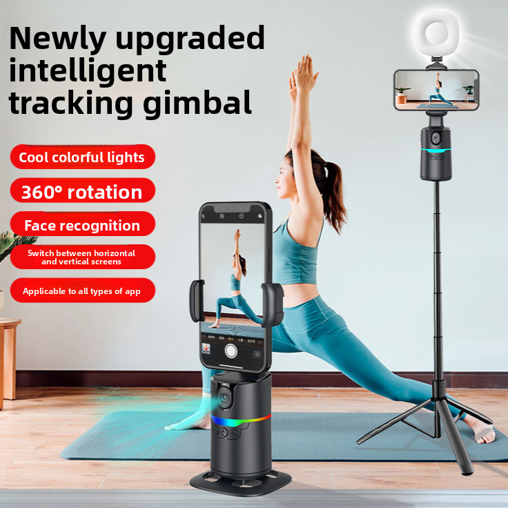 AI Face Tracking Smartphone Gimbal Stabilizer