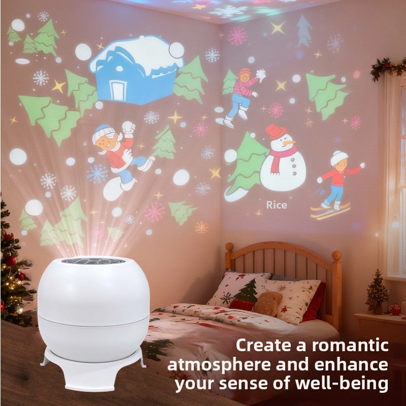 Rotating projection lamp