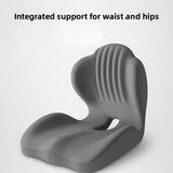 Ergonomic Memory Foam Seat and Lumbar Cushion