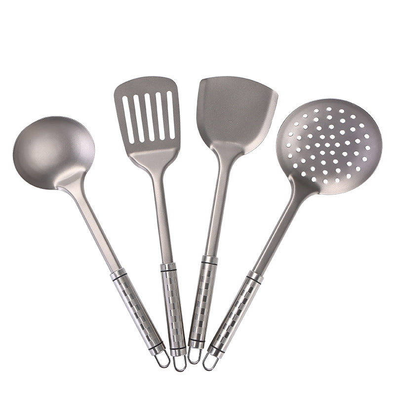 Pure titanium spatula soup spoon Colander