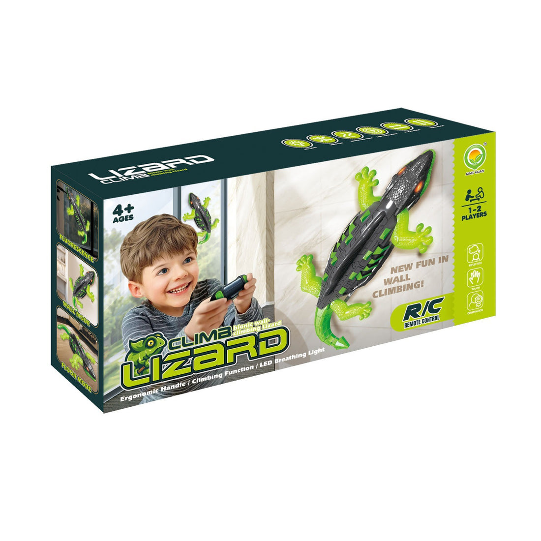 Remote control wall climbing lizard, additional photo 1