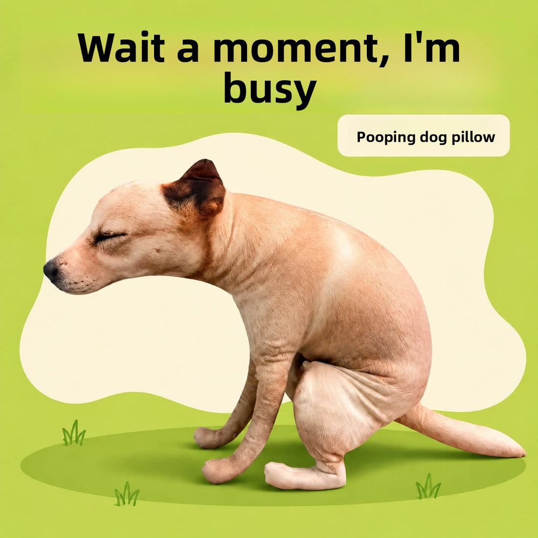 Funny Squeeze Animal Plush Pillow Cute Cat Dog Hugging Cushion Stress Relief Doll Toy